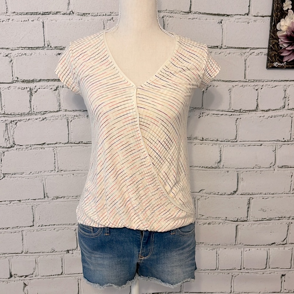 Anthropologie’s Color Stripe Tee